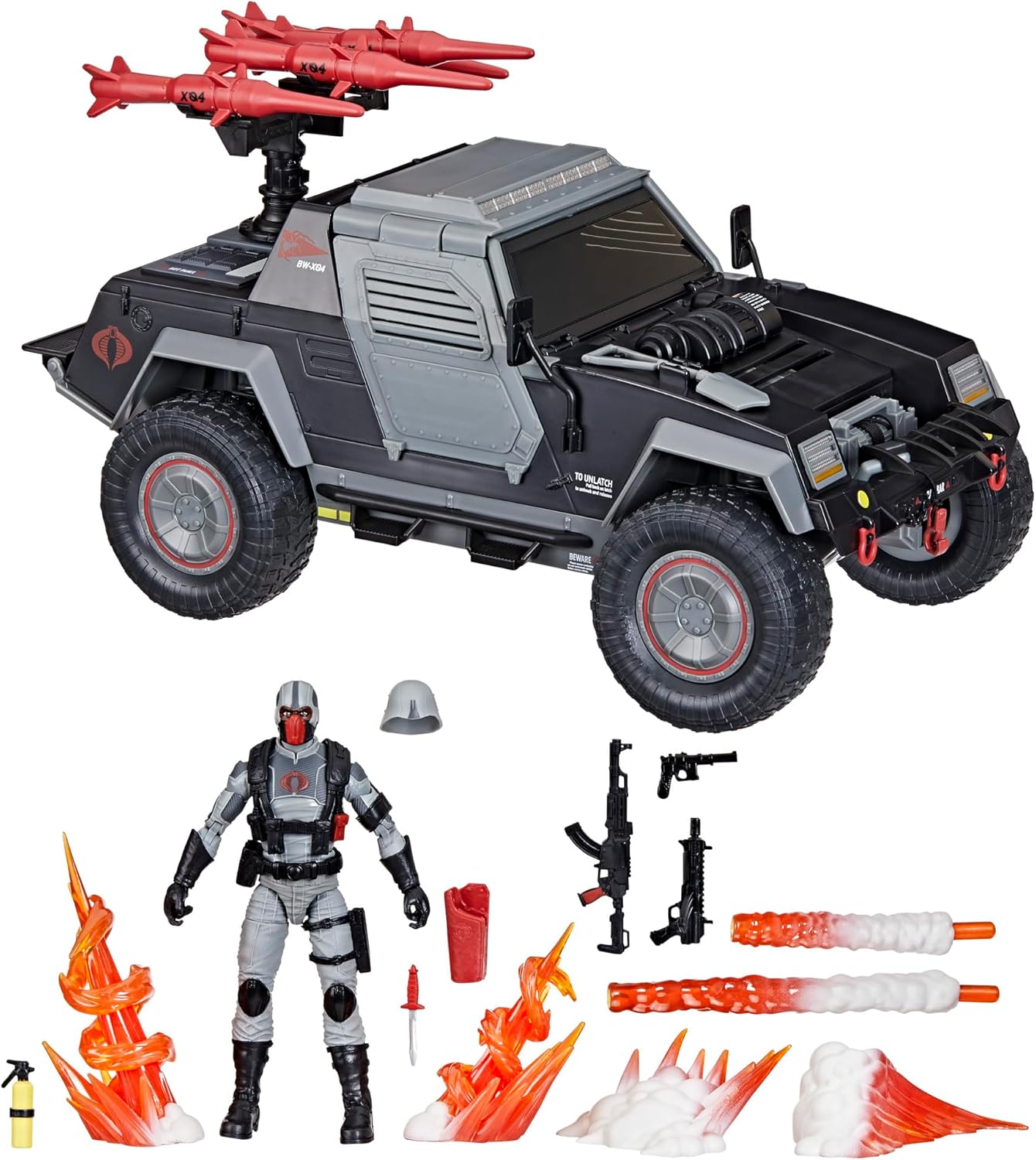 GI Joe Classified Series Cobra Night Attack 4-WD Stinger & Driver