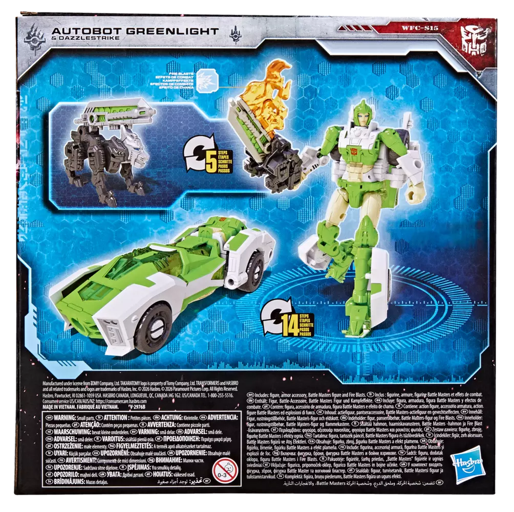 Transformers War for Cybertron: Siege Deluxe Class Autobot Greenlight (Preorder Sep 2026)