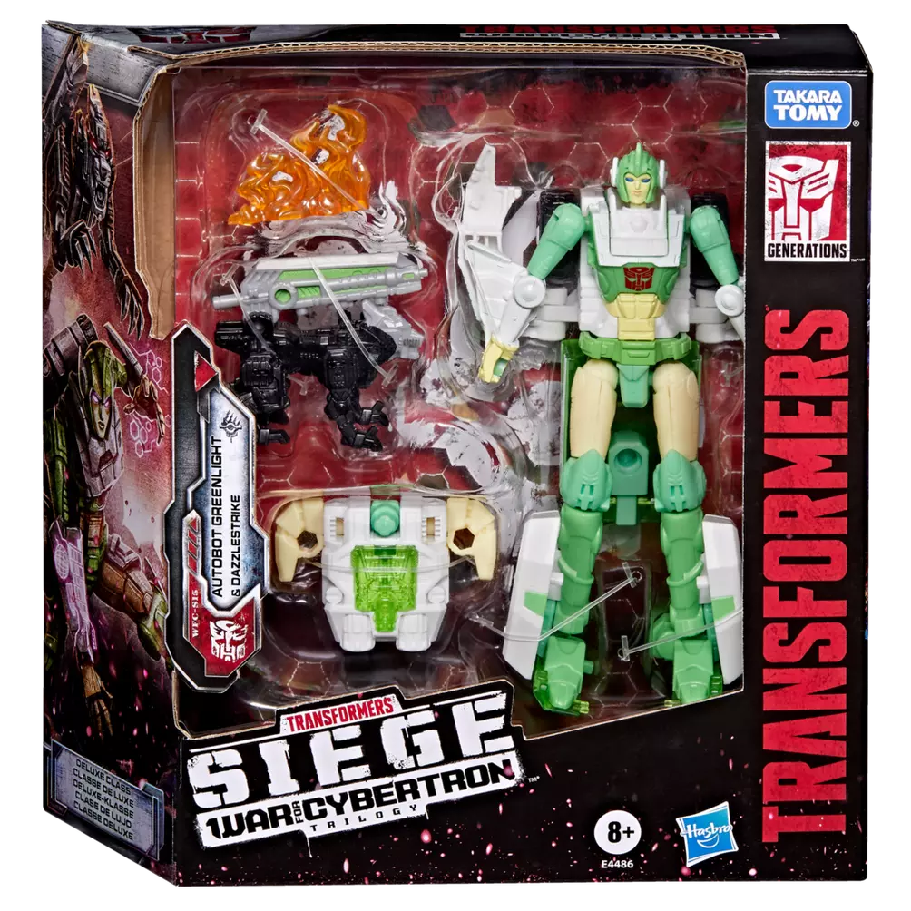 Transformers War for Cybertron: Siege Deluxe Class Autobot Greenlight (Preorder Sep 2026)