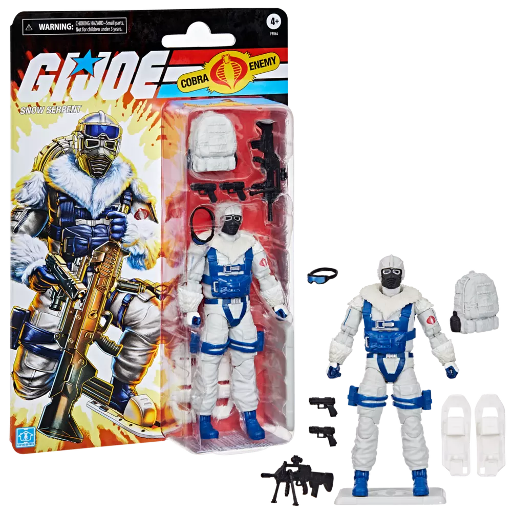 GI Joe Classified Series Retro Cardback Snow Serpent