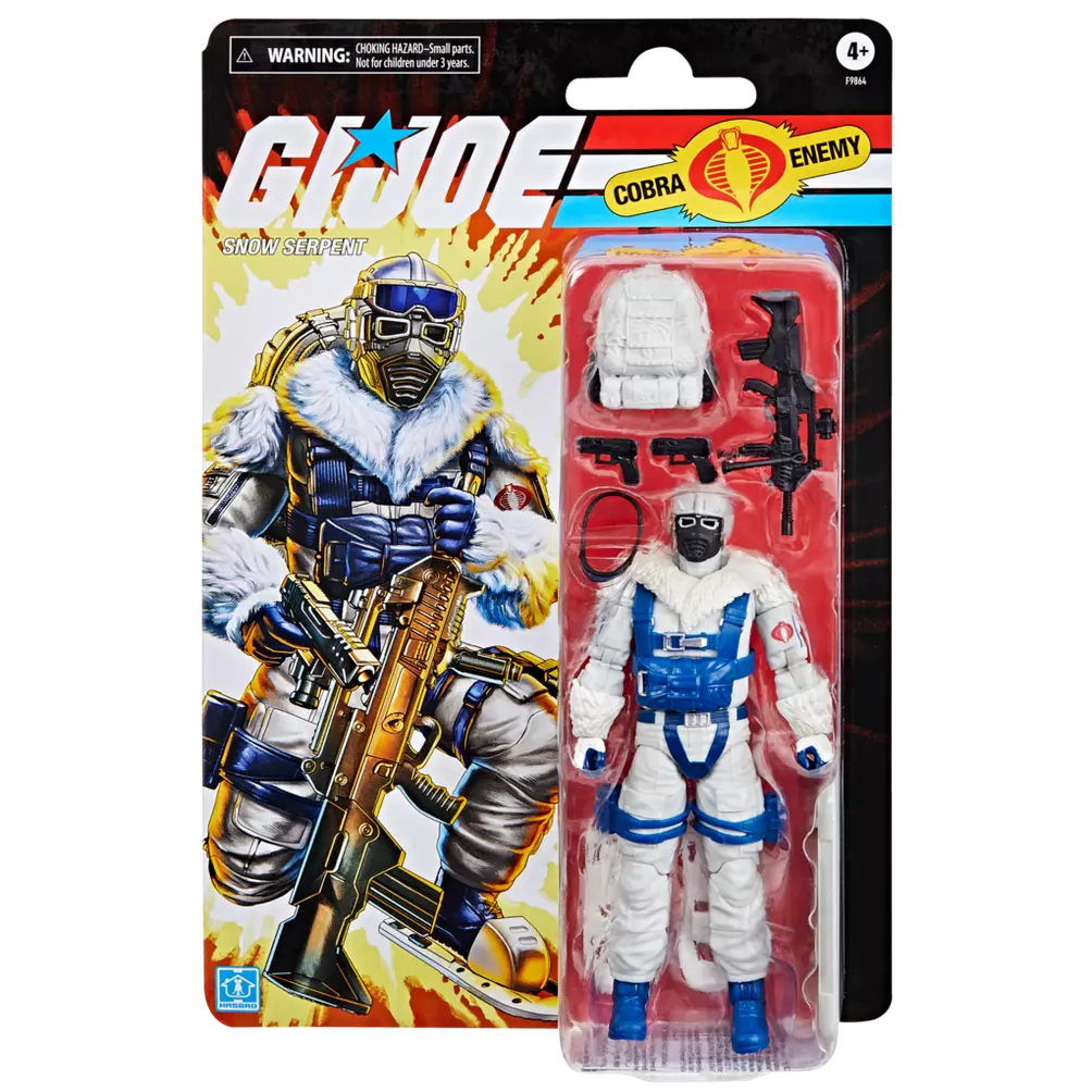 GI Joe Classified Series Retro Cardback Snow Serpent