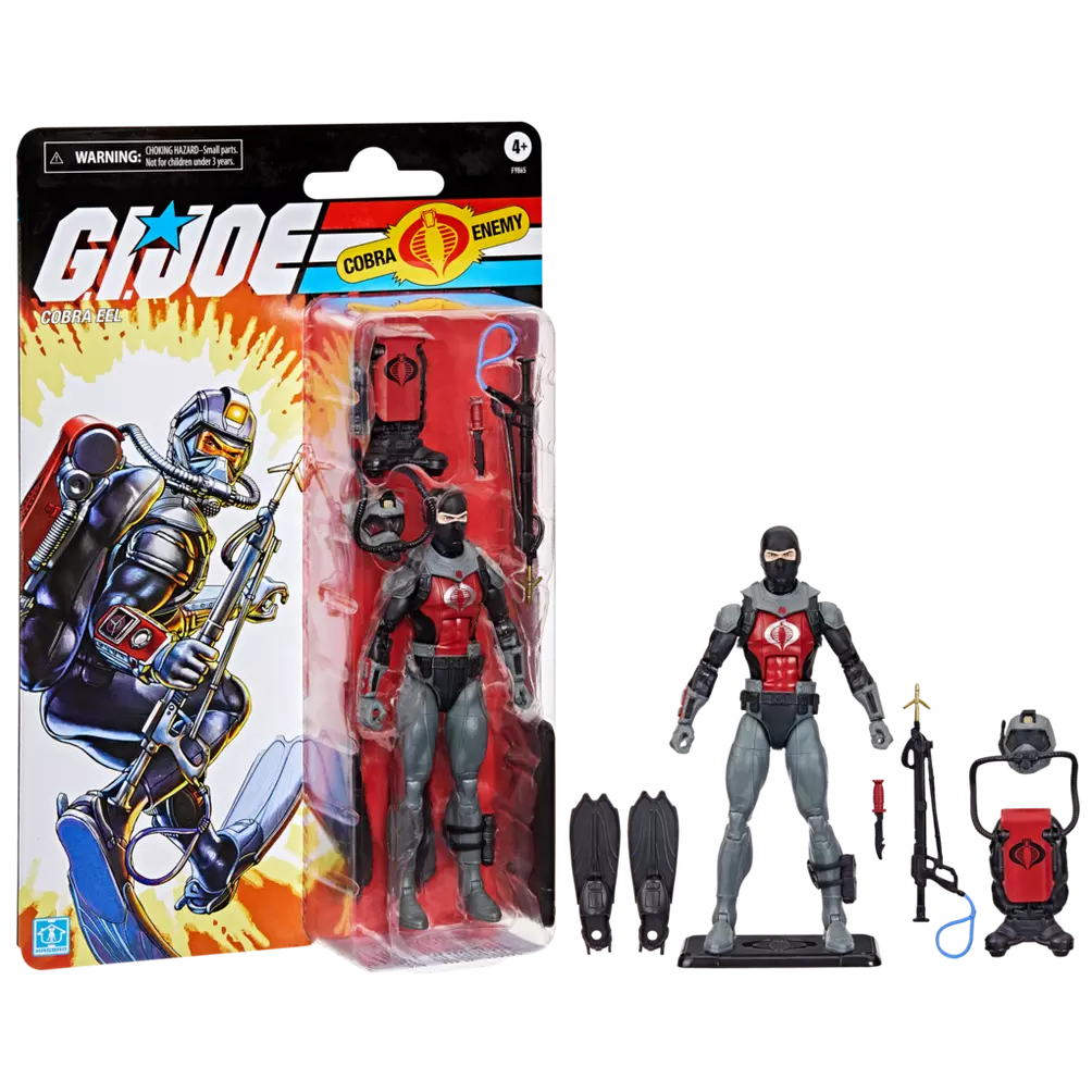 GI Joe Classified Series Retro Cardback Cobra Eel