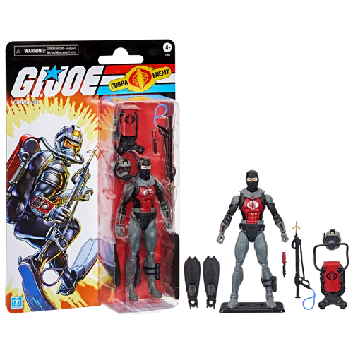 GI Joe Classified Series Retro Cardback Cobra Eel