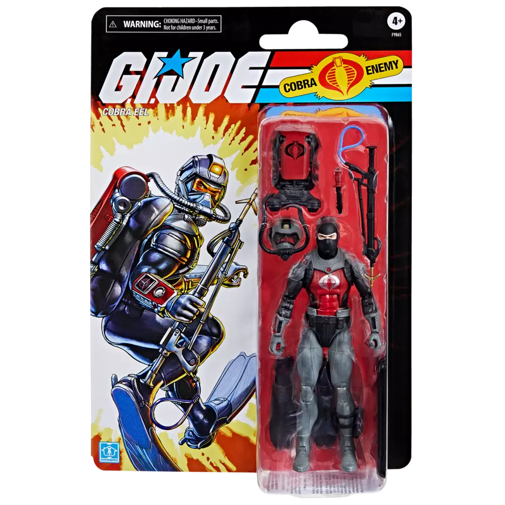 GI Joe Classified Series Retro Cardback Cobra Eel