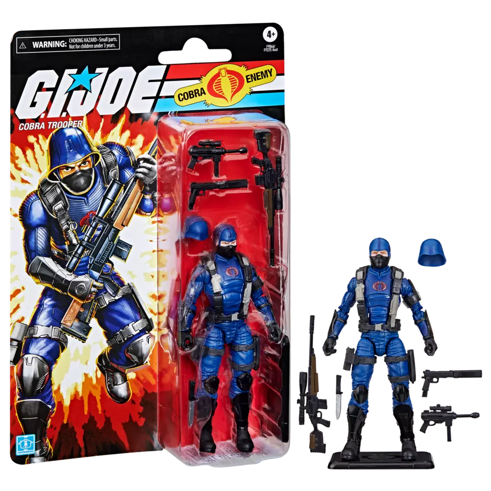 GI Joe Classified Series Retro Cardback Cobra Trooper