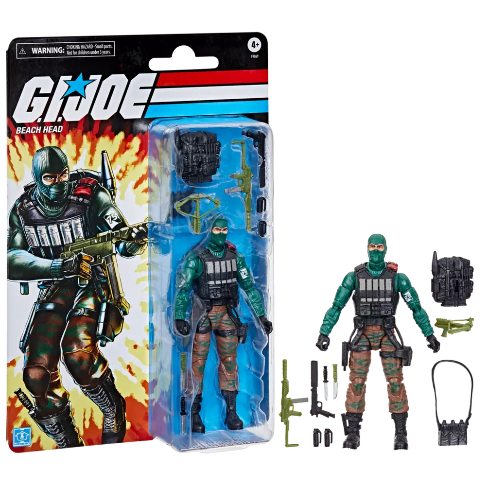 GI Joe Classified Series Retro Cardback Beach Head