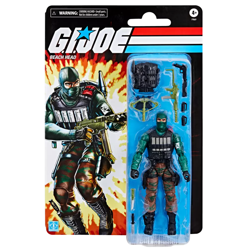 GI Joe Classified Series Retro Cardback Beach Head