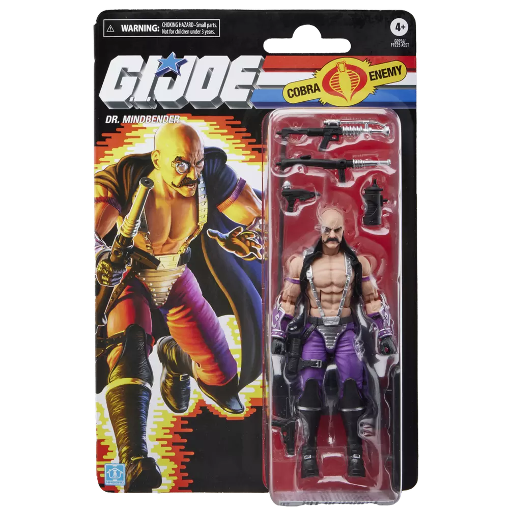 GI Joe Classified Series Retro Cardback Dr. Mindbender