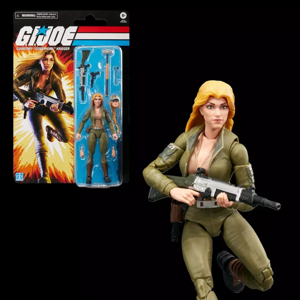 GI Joe Classified Series Retro Cardback Courteney "Cover Girl" Krieger