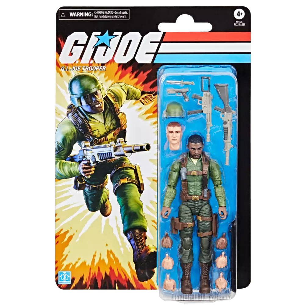 GI Joe Classified Series Retro Cardback G.I Joe Trooper
