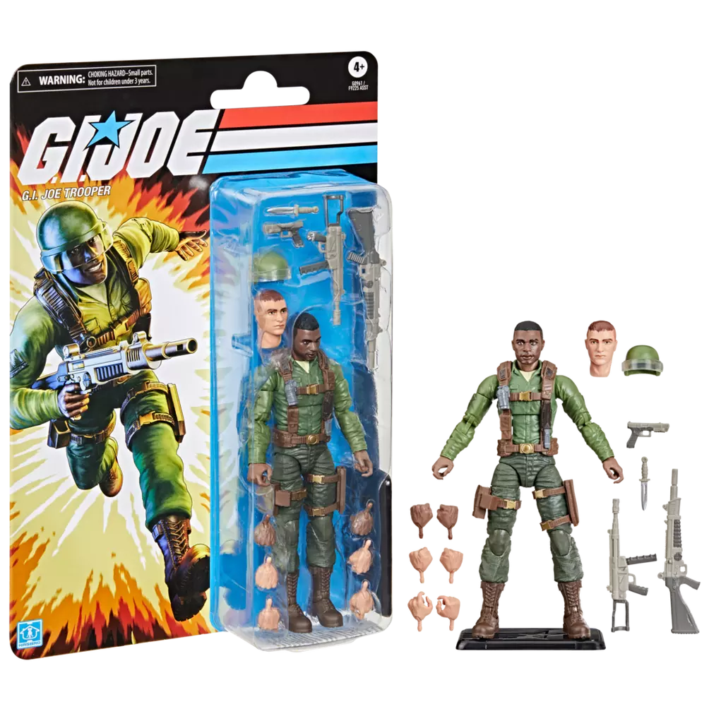 GI Joe Classified Series Retro Cardback G.I Joe Trooper