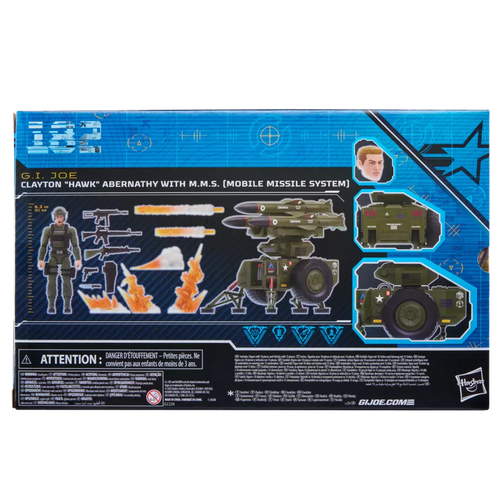 GI Joe Classified Series Clayton "Hawk" Abernathy With H.M.S