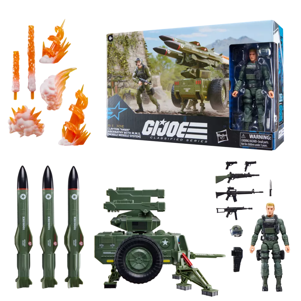 GI Joe Classified Series Clayton "Hawk" Abernathy With H.M.S