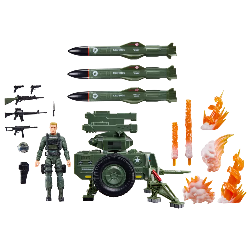GI Joe Classified Series Clayton "Hawk" Abernathy With H.M.S
