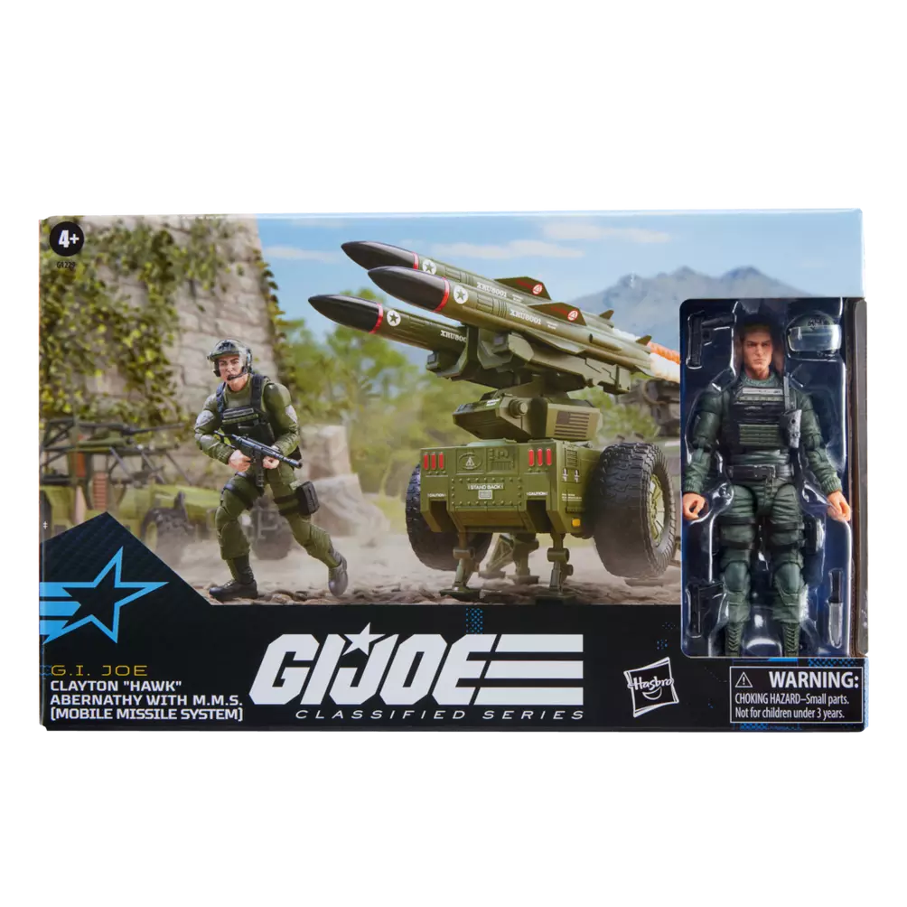 GI Joe Classified Series Clayton "Hawk" Abernathy With H.M.S