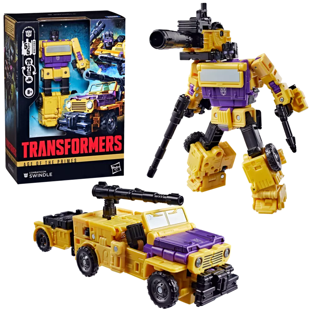 Transformers Age of the Primes Voyager Class Combaticon Swindle (Preorder Nov 2026)