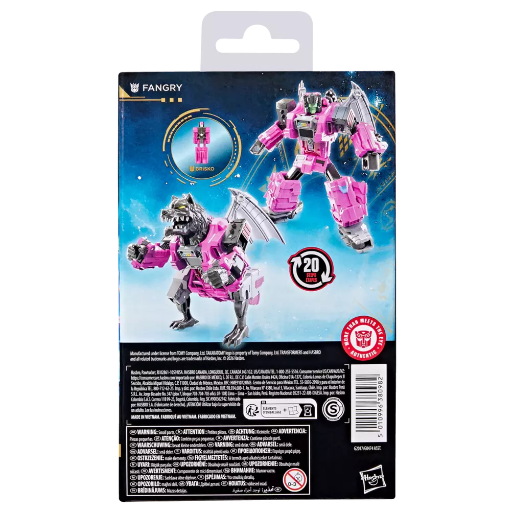 Transformers Age of the Primes Deluxe Class Fangry (Preorder Dec 2026)