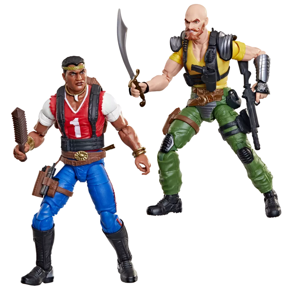 GI Joe Classified Series David "Red Dog" Taputapu & Varujan "Taurus" Ayvazyan