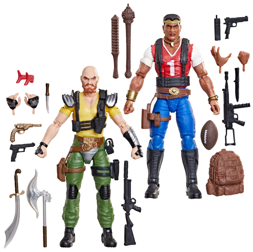 GI Joe Classified Series David "Red Dog" Taputapu & Varujan "Taurus" Ayvazyan
