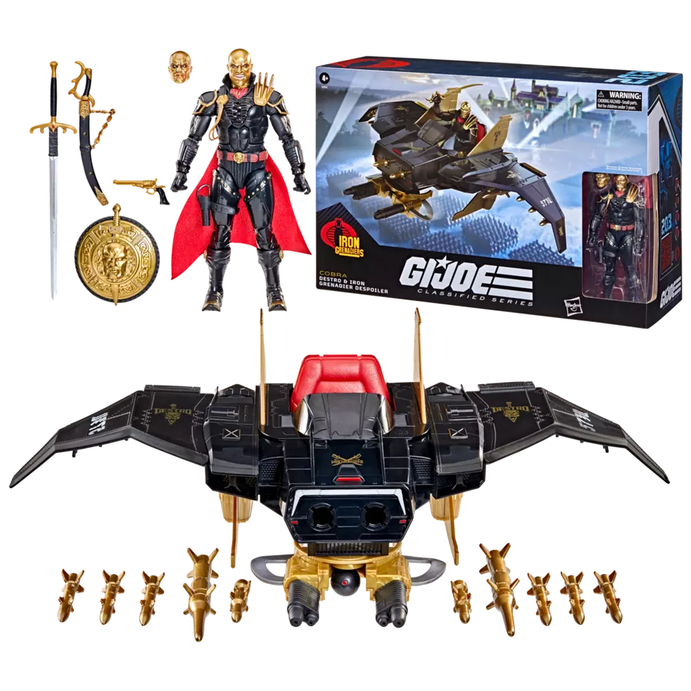 GI Joe Classified Series Destro & Iron Grenadiers Despoiler