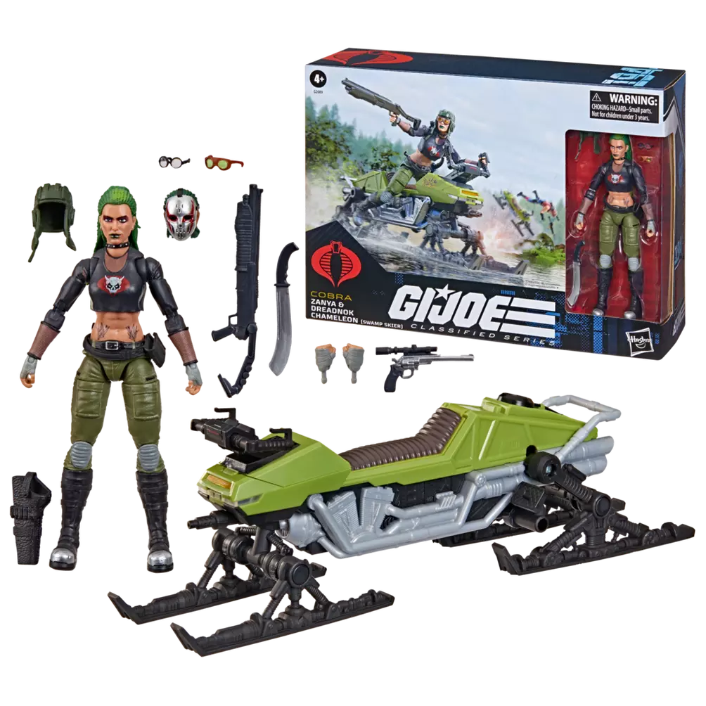 GI Joe Classified Series Clayton Zanya & Dreadnok Chameleon