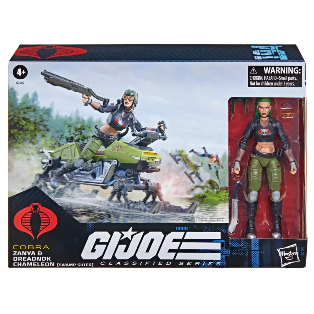 GI Joe Classified Series Clayton Zanya & Dreadnok Chameleon
