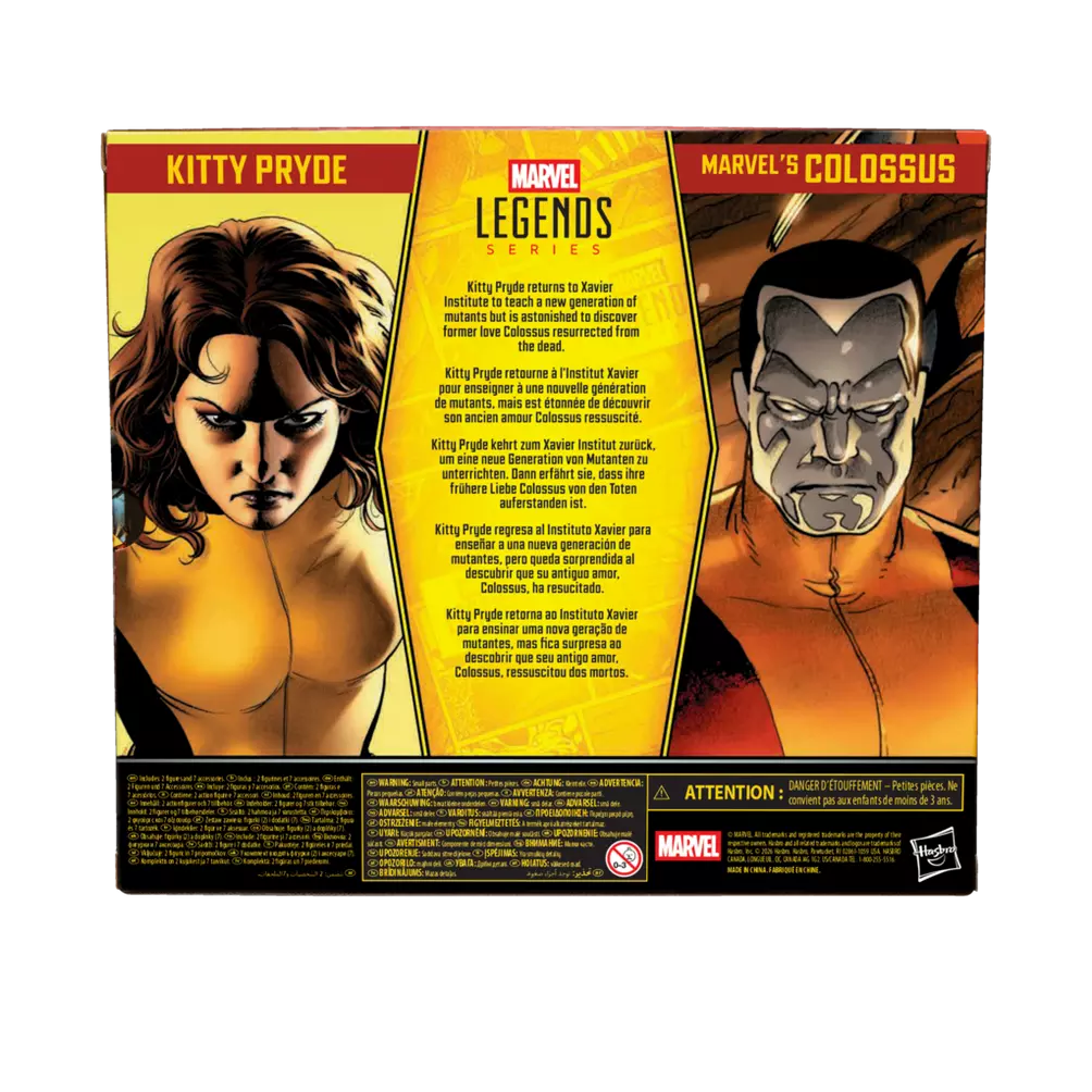 Marvel Legends Series Astonishing X-Men Kitty Pride/Marvel's Colossus