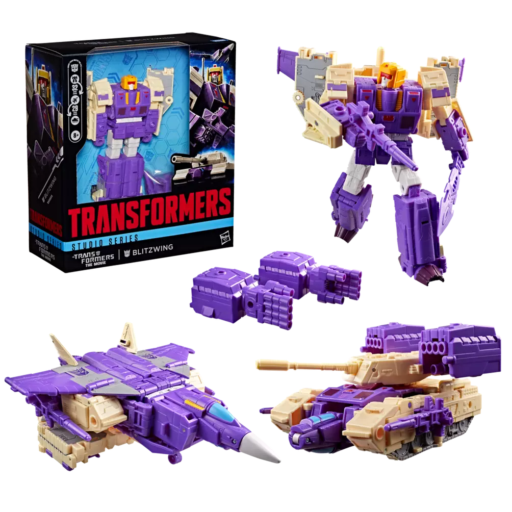 Transformers Studio Series The Transformers: The Movie Leader Class Blitzwing (Preorder Oct 2026)