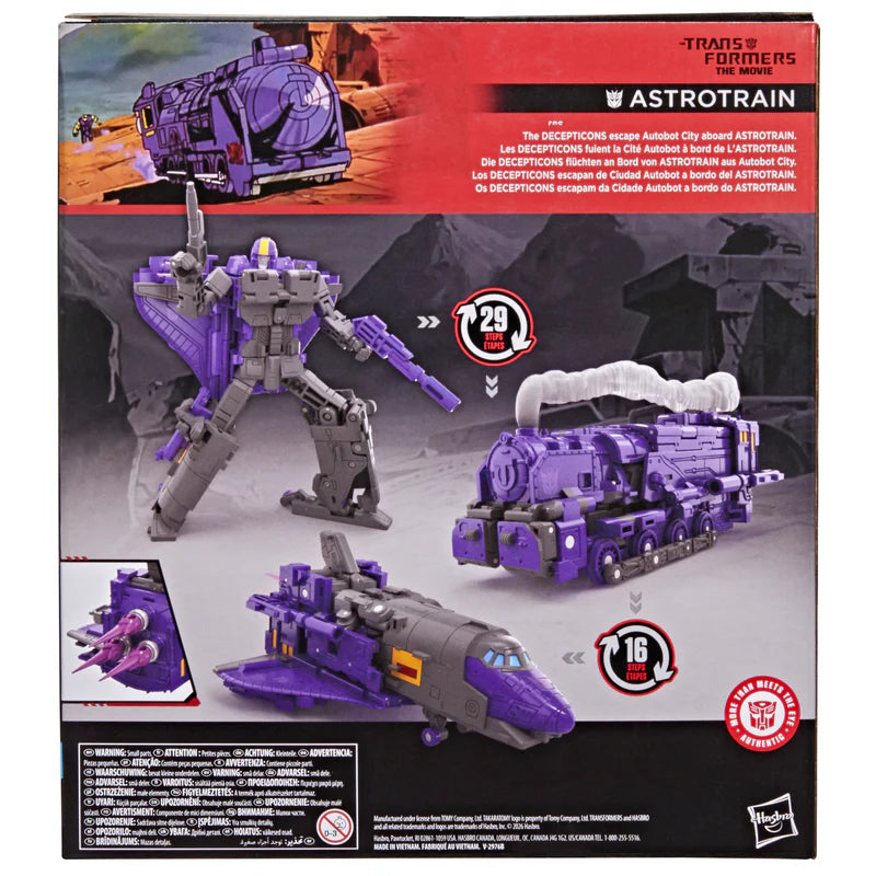 The Transformers: The Movie Leader Class Astrotrain