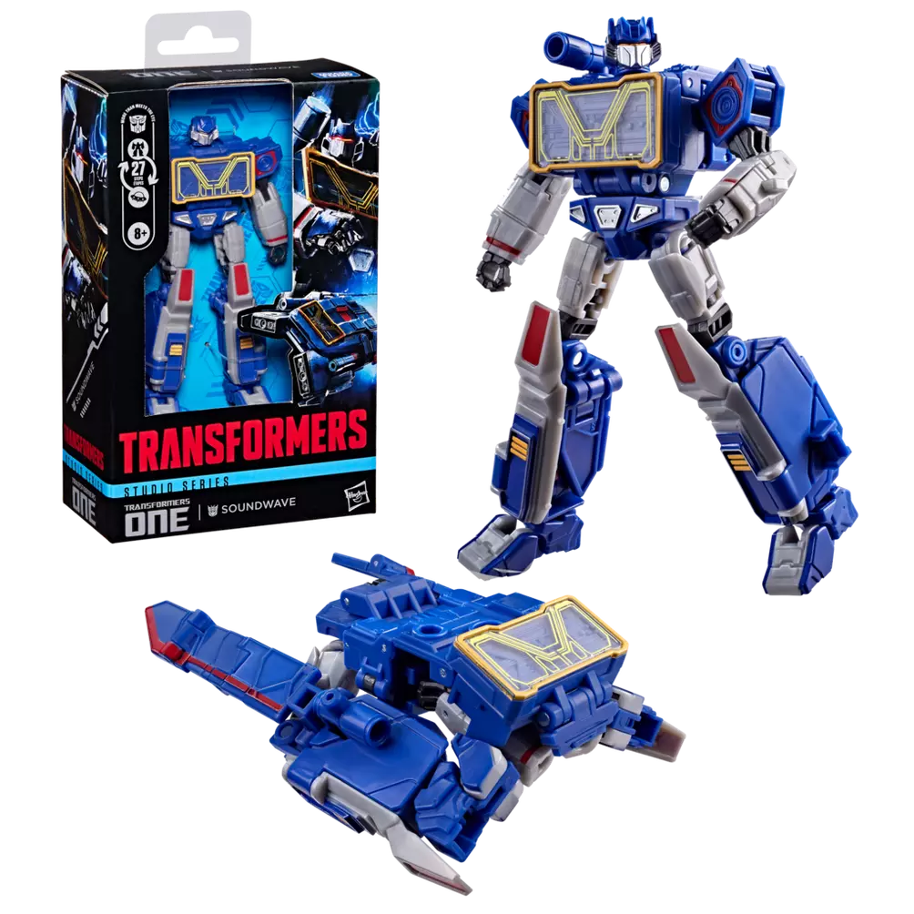 Transformers Studio Series Transformers ONE Deluxe Class Soundwave (Preorder Oct 2026)