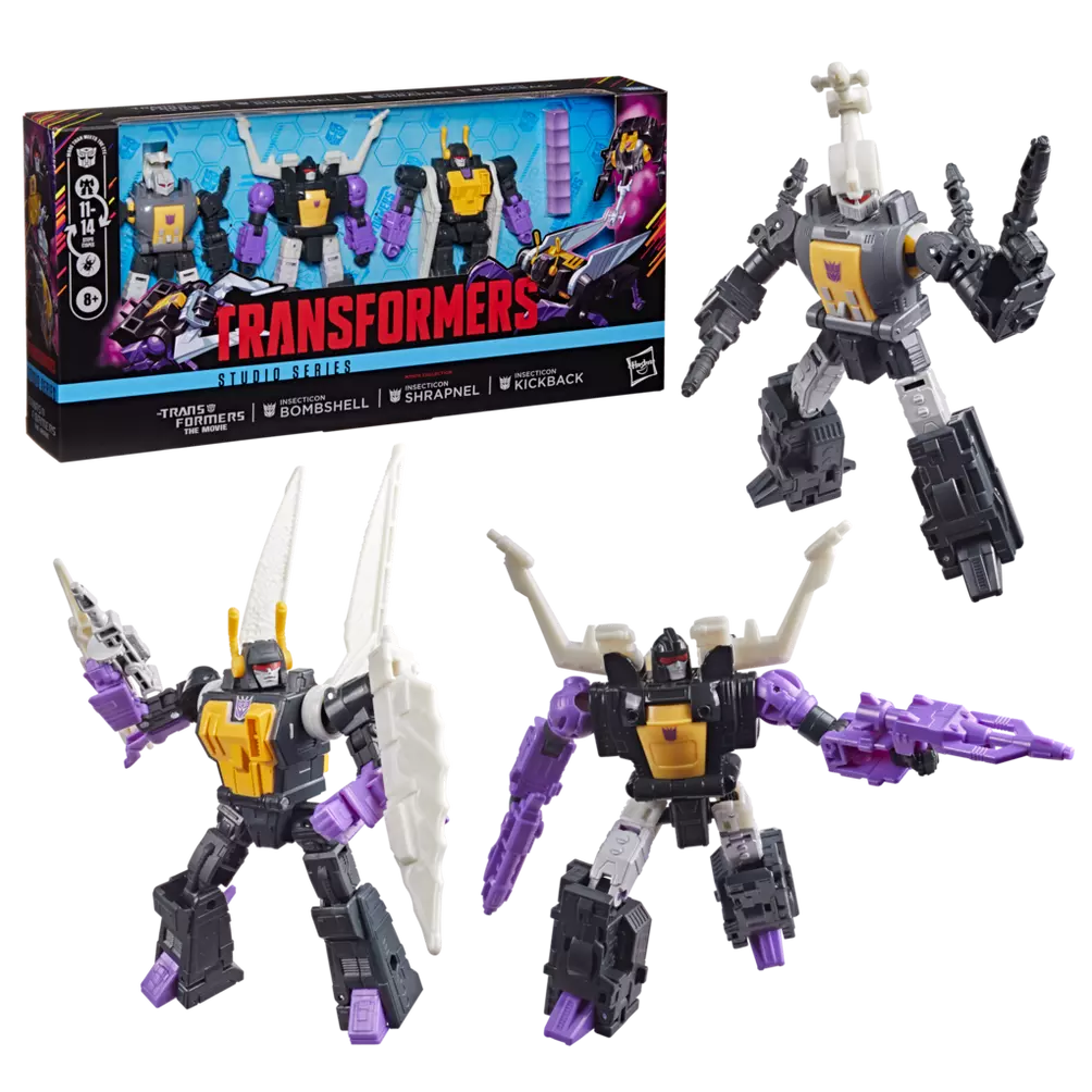 Transformers Studio Series Insecticon 3-Pack Action Figures - Exclusive