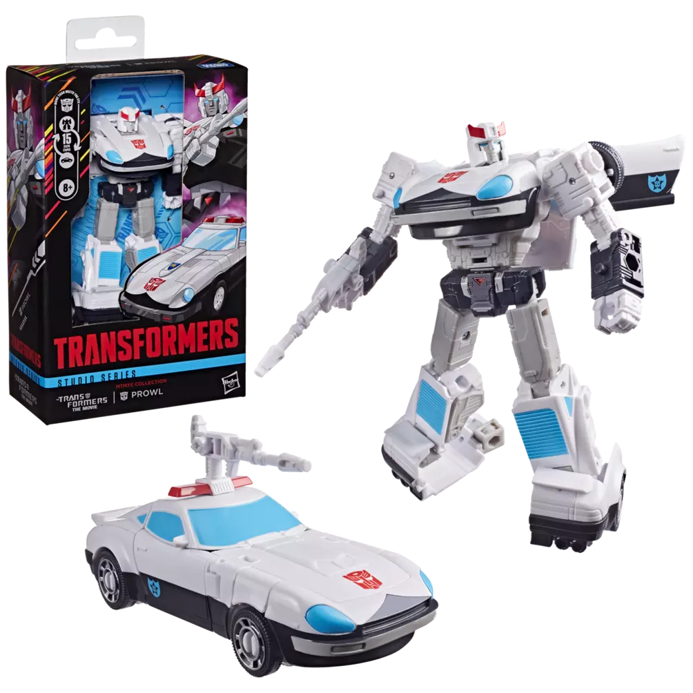 Transformers Studio Series MTMTE Collection The Transformers: The Movie Deluxe Class Prowl - Exclusive