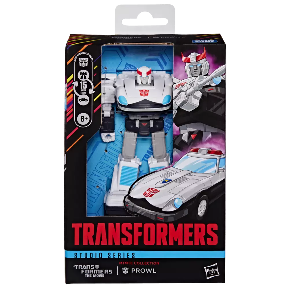 Transformers Studio Series MTMTE Collection The Transformers: The Movie Deluxe Class Prowl - Exclusive