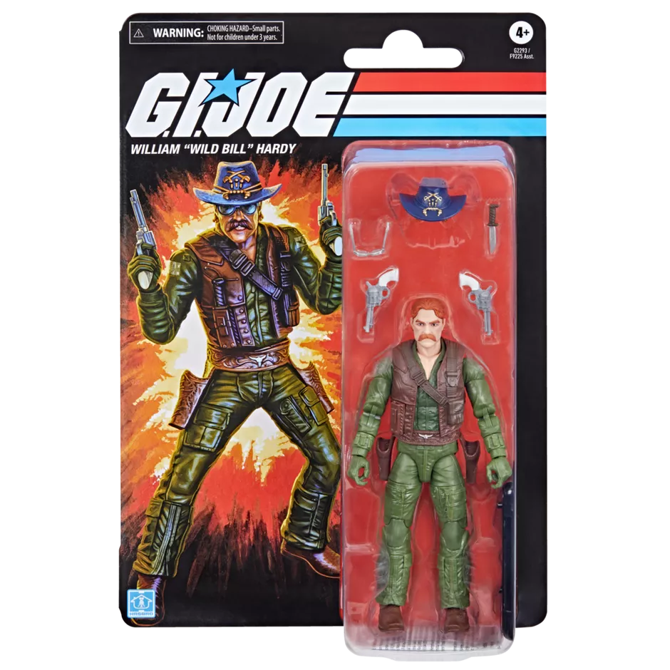 G.I. Joe Classified Series Retro Cardback William "Wild Bill" Hardy