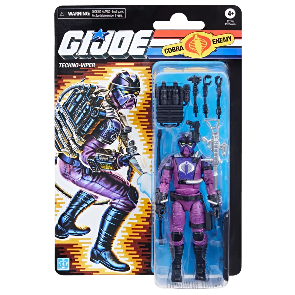 G.I. Joe Classified Series Retro Cardback Techno-Viper