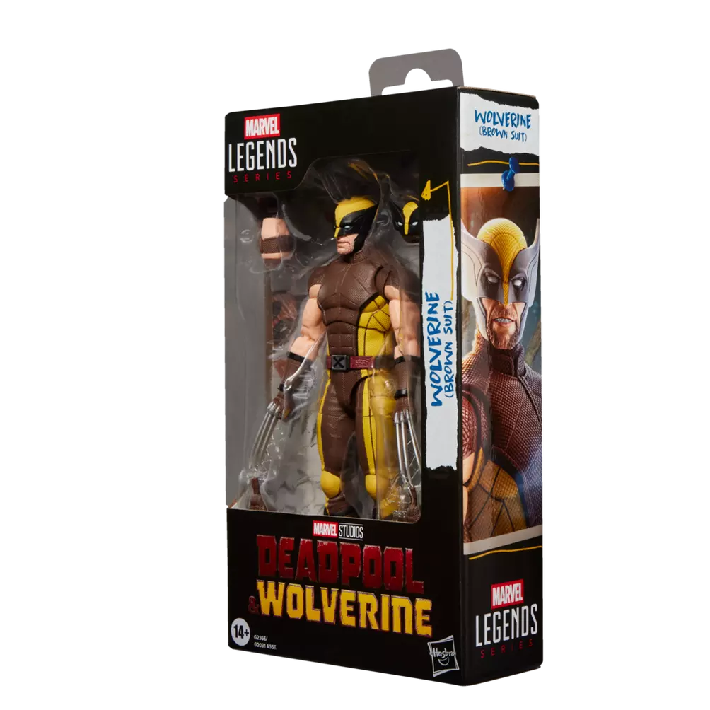 Marvel Legends Series DeadPool & Wolverine- Wolverine (Brown suit)