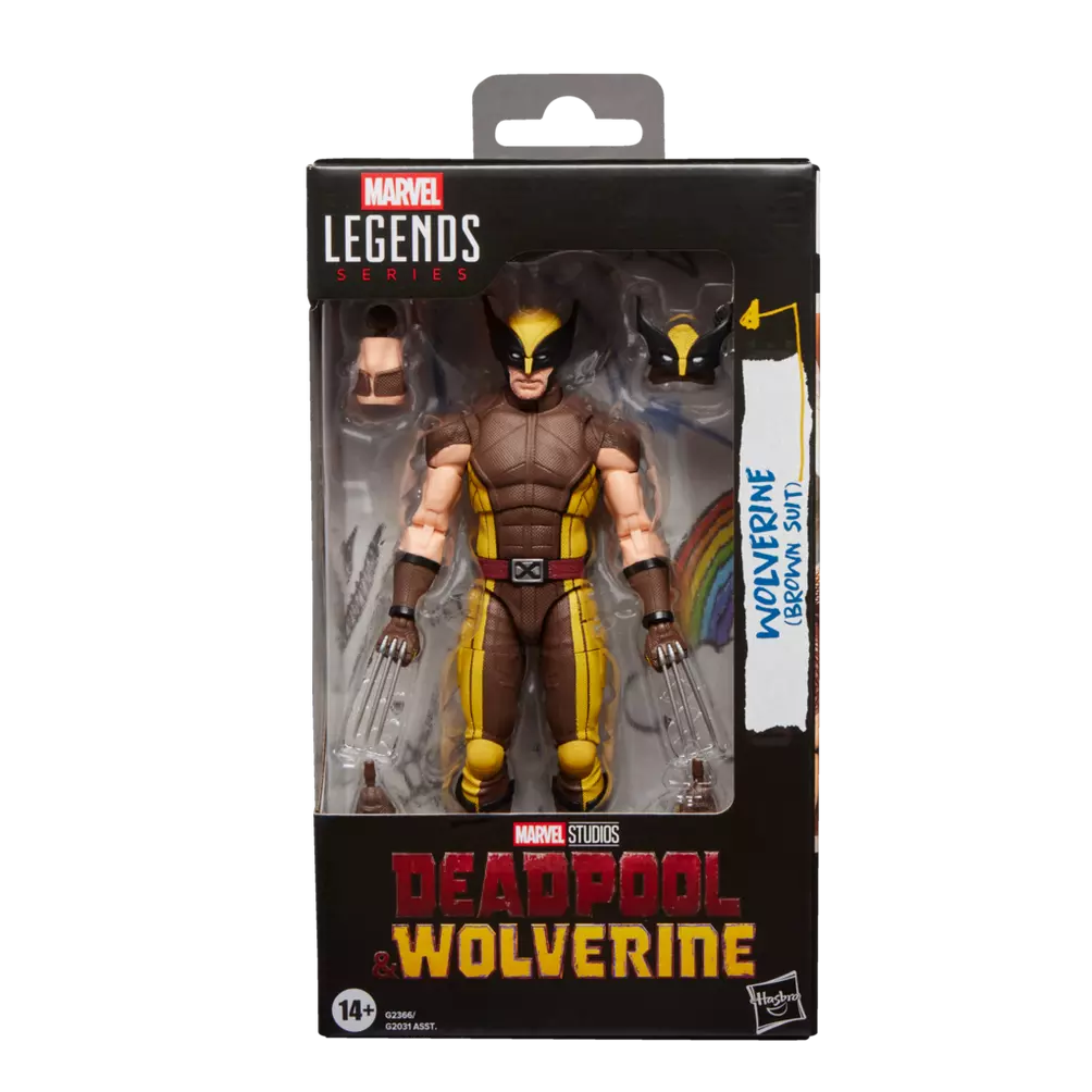 Marvel Legends Series DeadPool & Wolverine- Wolverine (Brown suit)