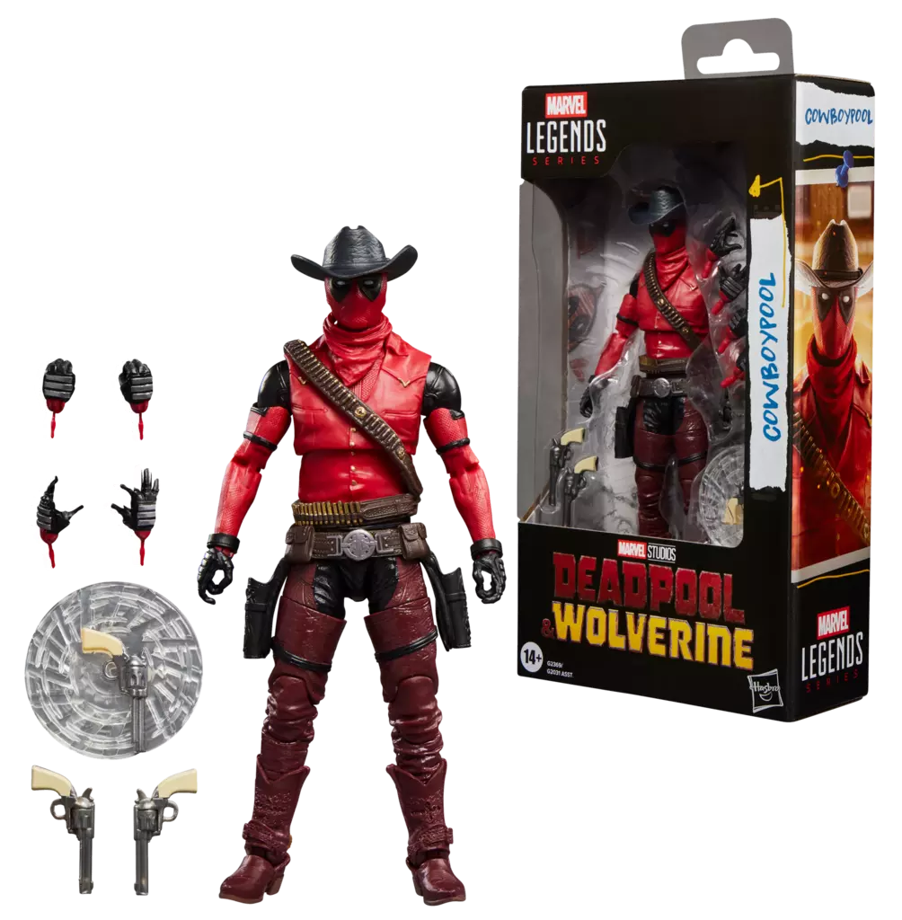 Marvel Legends Series DeadPool & Wolverine CowboyPool