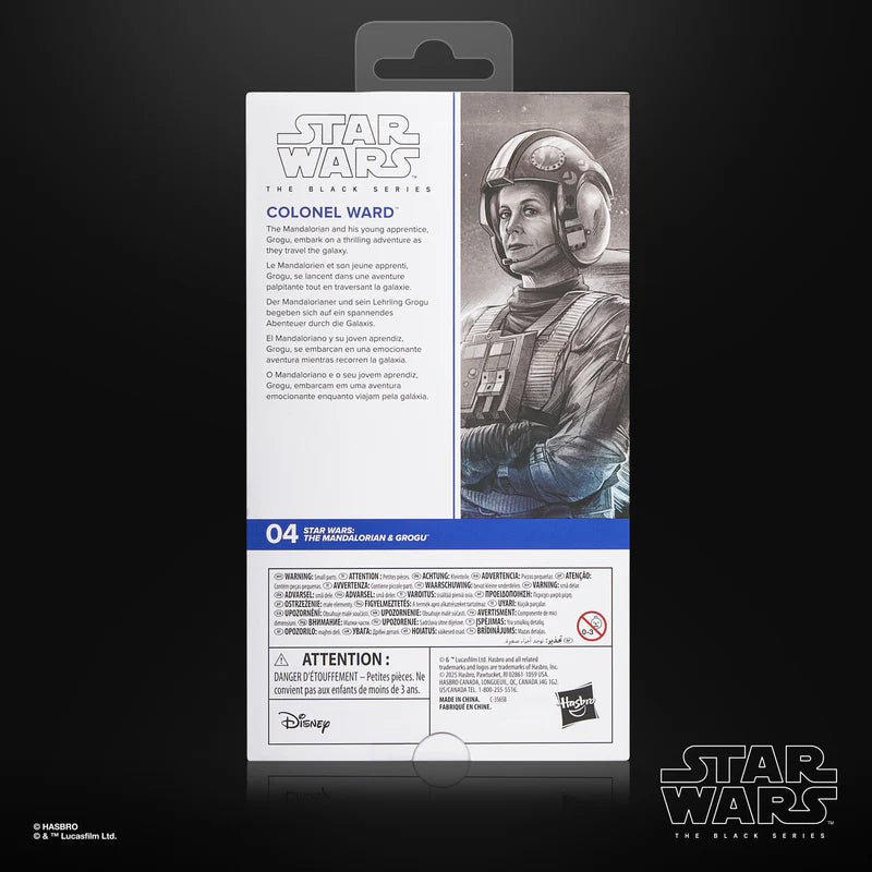 Star Wars The Black Series Colonel Ward First Edition