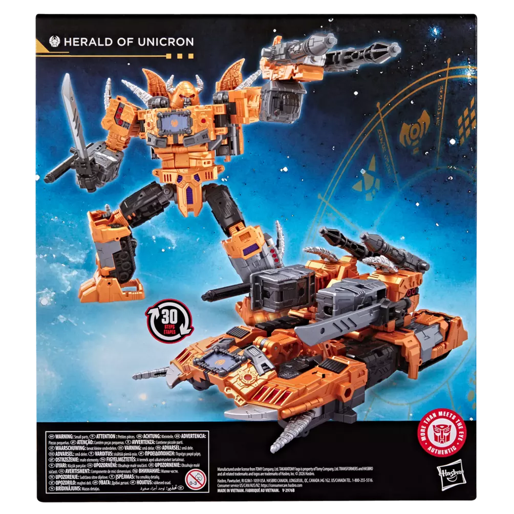 Transformers Age of the Primes Leader Class Herald ofTransformers Age of the Primes Leader Class Herald of Unicron (Preorder Sep 2026) Unicron