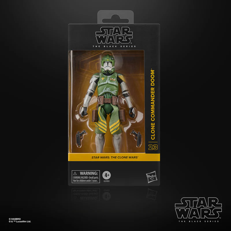 Star Wars The Black Series Clone Commander Doom - Exclusive