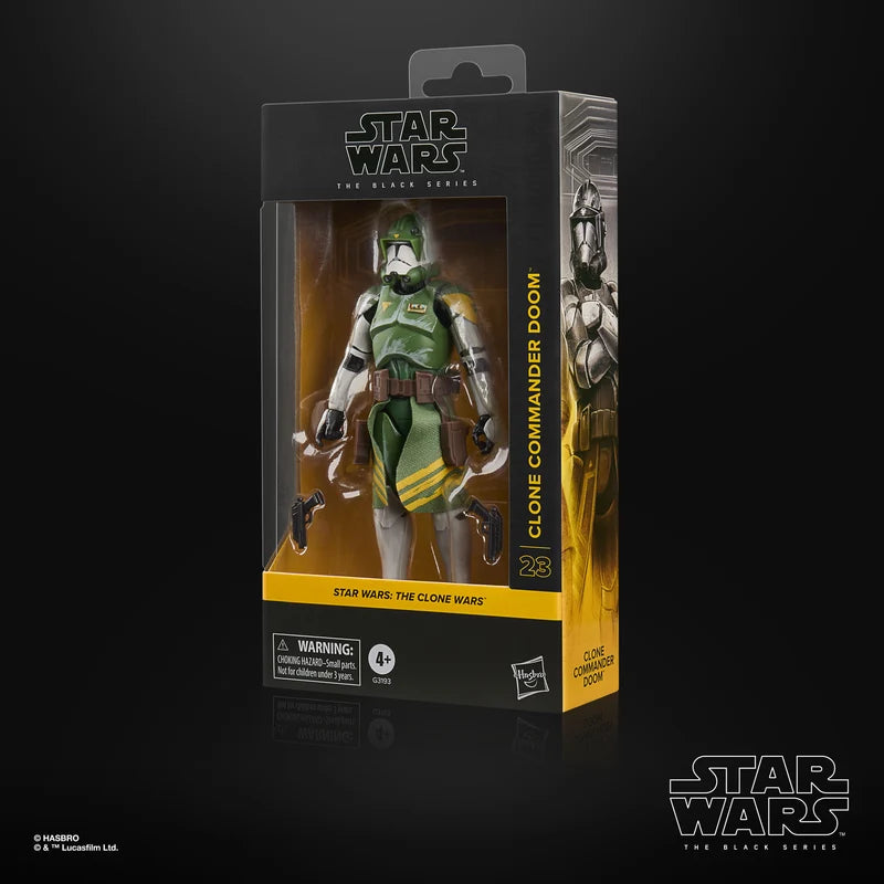 Star Wars The Black Series Clone Commander Doom - Exclusive