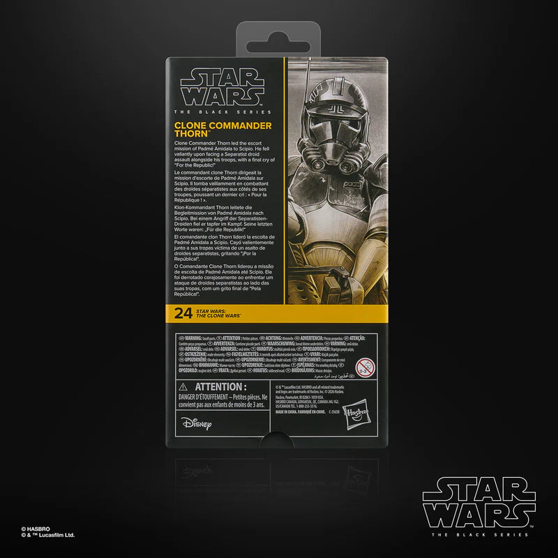 Star Wars The Black Series Clone Commander Thorn - Exclusive