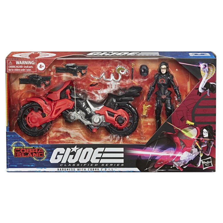 GI Joe Classified Series Clayton Baroness With Cobra C.O.I.L