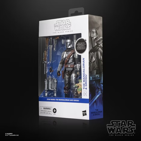 Star Wars The Black Series The Mandalorian & Grogu Deluxe First Edition