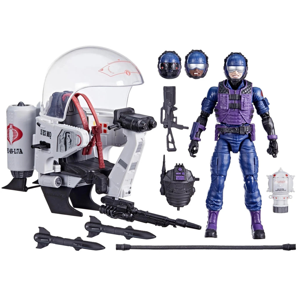 GI Joe Classified Series Tele-Viper And Cobra Flight Pod